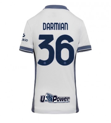 Inter Milan Matteo Darmian #36 Replika Udebanetrøje Dame 2024-25 Kortærmet
